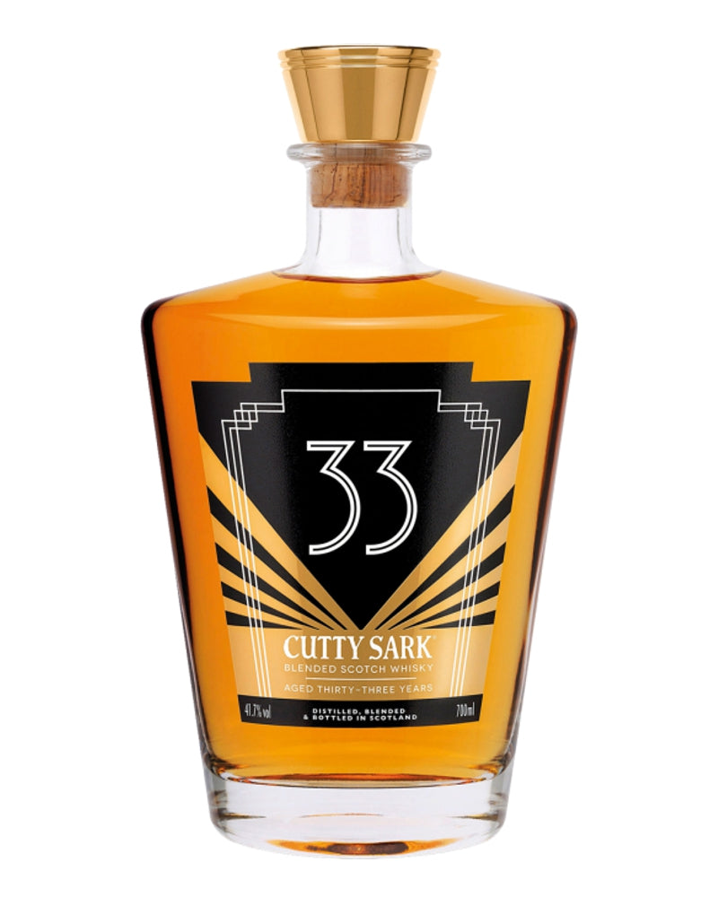 Cutty Sark 33 Art Deco Whiskey