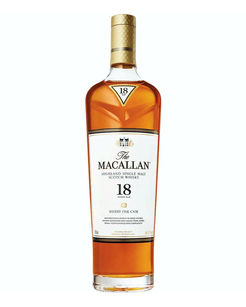 Macallan Sherry Oak Cask Whiskey 18 Years 2023