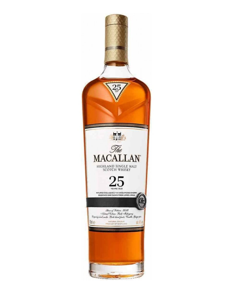 Macallan Sherry Oak Whiskey 25 Years