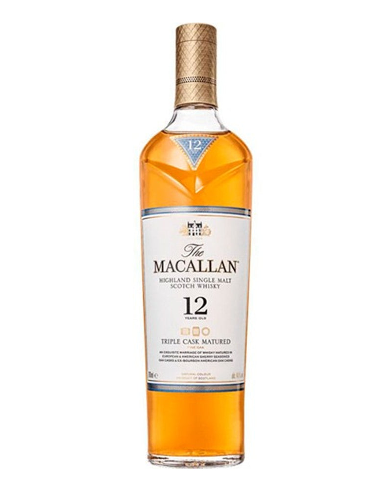 Macallan Triple Cask Matured Whiskey 12 Years