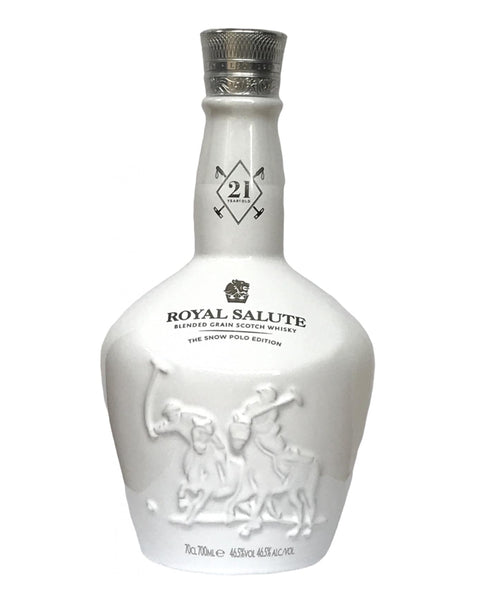 Royal Salute The Snow Polo Edition Whiskey 21 Years – Garrafeira Mundo