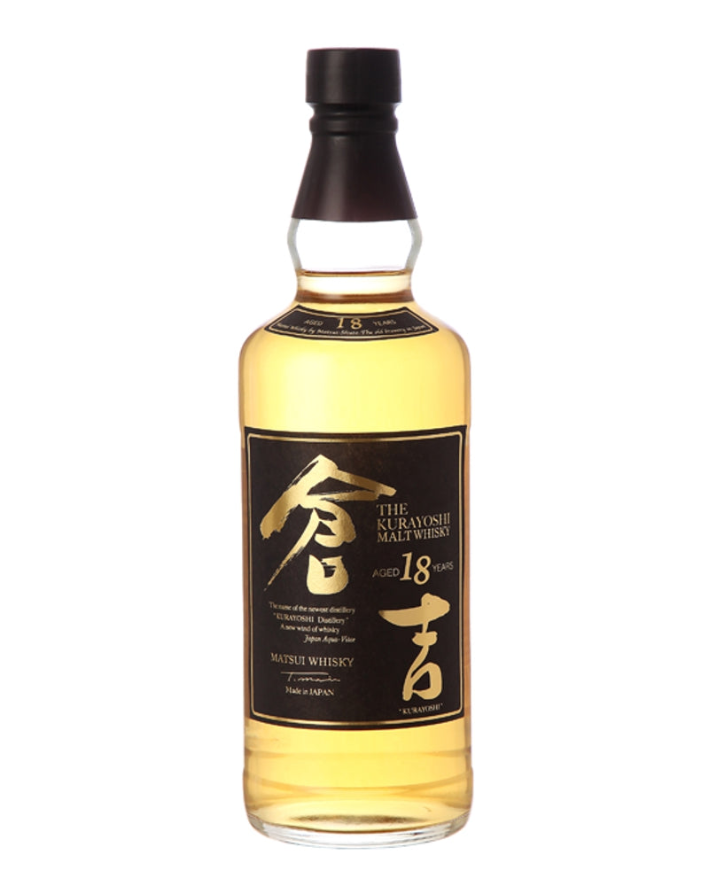 The Kurayoshi Pure Malt Whiskey 18 Years