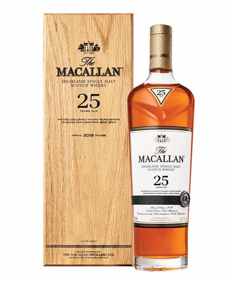 Macallan Sherry Oak Whisky 25 Anos